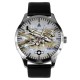 USAAF B-17 Flying Fortress Rare WW-II Aviation Art Wrist Watch