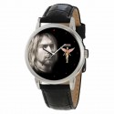 Kurt Cobain Nirvana ¡Intenso! Reloj de pulsera coleccionable de latón sólido Pop Art