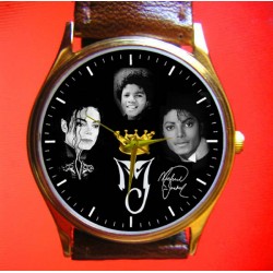 MICHAEL JACKSON - Reloj de pulsera unisex de colección