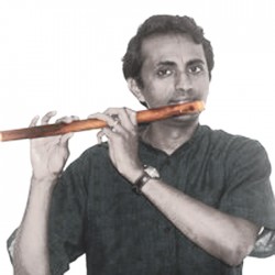 13" CARNATIC BANSURI BAMBOO FLUTE VENU PULANGOIL. EASY TO PLAY TUNEMAKER