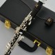 Grenadilla Ebony Wooden Eb Piccolo Soprano Clarinet Italian pads With Case