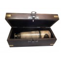 Boy Scout Regiment Brass Telescope en caja de madera