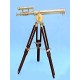 18-Inch Gilbert London Astro-Griffiths Double Telescope Brass Harbormaster on 3' Tripod