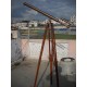 Antiquated Brass 39" Double Telescope Brass Harbormaster on 5' Tripod