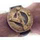 Sundial Compass Wrist Watch in Brass Steampunk Navitron