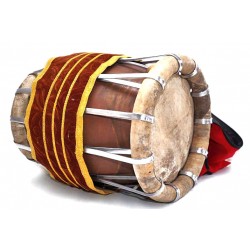 Thavil Drum. Full-Size Artiste-Grade In Thanjavur Jackwood with all accessories.