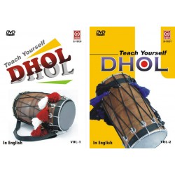 ENSÉÑATE BHANGRA DHOL: CONJUNTO DE DVD DE 2 VOLÚMENES