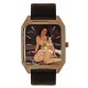 Le Violon D'ingres Classic Man Ray Nude Photo Art Coleccionable Solid Brass 40mm Reloj de pulsera