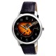 Classic Vintage Guitar, Rock Art. Every Guitarist's Collectible Wrist Watch. 40 mm. Solid Brass.