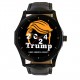 The Loveable Donald Trump Carrot Top Presidential Campaign Classic Art Wrist Watch